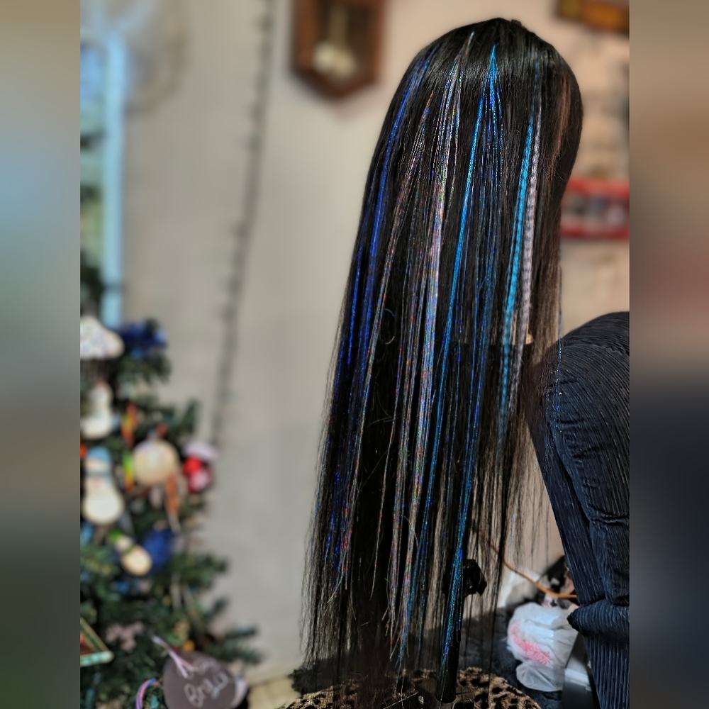 Custom u part wig human hair